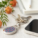 Search for peace flower key rings Cute