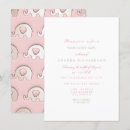 Search for pink elephant baby shower invitations Elephants