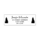 Search for pine tree rubber stamps Return address