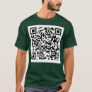 Search for rick roll qr code tshirts Tees