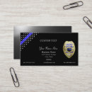 Search for badge business cards Police
