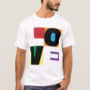 Search for rainbow letters tshirts Red