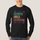 Search for grandma knows everything tshirts Grandmom