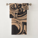 Search for black and tan bath towels Retro