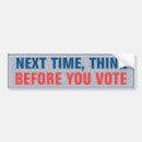 Search for thinking of you bumper stickers Conservative