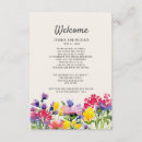 Search for welcome reception invitations Floral