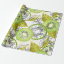 Search for kiwi wrapping paper Green