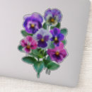 Search for pansy flowers stickers Green