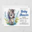 Search for surprise baby invitations Safari
