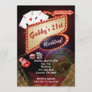 Search for casino 21st birthday invitations Party