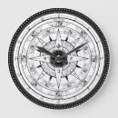Search for compass rose clocks White