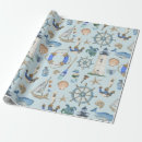 Search for beach wrapping paper Nautical