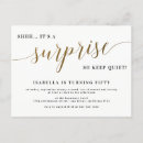 Search for stylishness birthday invitations Black and gold