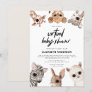 Search for zoom baby shower invitations Modern
