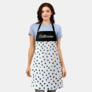 Search for black and white polka dot aprons Classic