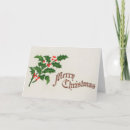 Search for holly berry christmas cards Red holly berries