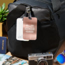 Search for rose gold luggage tags Modern