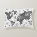 Search for world map cushions Geography