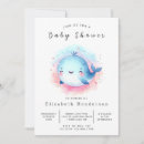 Search for underwater baby shower invitations Whale