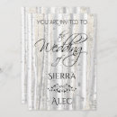 Search for birch tree invitations Rustic