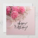 Search for pink carnation birthday cards Flower