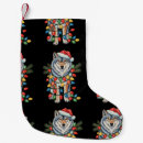 Search for wolf christmas stockings Funny
