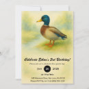 Search for wild duck invitations For kids