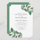 Search for summer rehearsal dinner invitations Greenery