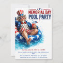 Search for summer bash invitations Red white blue