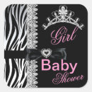Search for baby girl with tiara stickers Cute baby shower