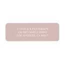 Search for return address labels Pastel