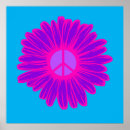 Search for 1960s hippie peace sign art Pink