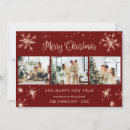 Search for 3 photo christmas cards Winter