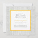 Search for chevron bridal shower invitations Stylish