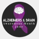 Search for alzheimer stickers Brain