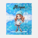 Search for ice skate blankets Snowflake
