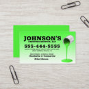 Search for details business cards Green