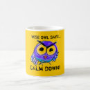 Search for wise sayings mugs Owl