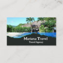 Search for tropical business cards Vacation rental property manager
