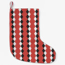 Search for argyle pattern christmas stockings Black