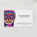 Search for muertos business cards Skeleton
