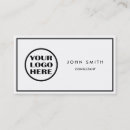 Search for plain standard business cards Elegant