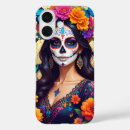 Search for day of the dead iphone cases Flowers