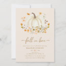 Search for falling in love bridal shower invitations Elegant calligraphy script