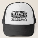 Search for funny retirement hats Humour