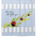 Search for ladybug shower curtains White