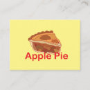 Search for pie business cards Food