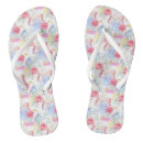 Search for unicorn jandals Watercolor