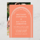 Search for coral wedding invitations Trendy