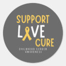 Search for cure stickers Awareness